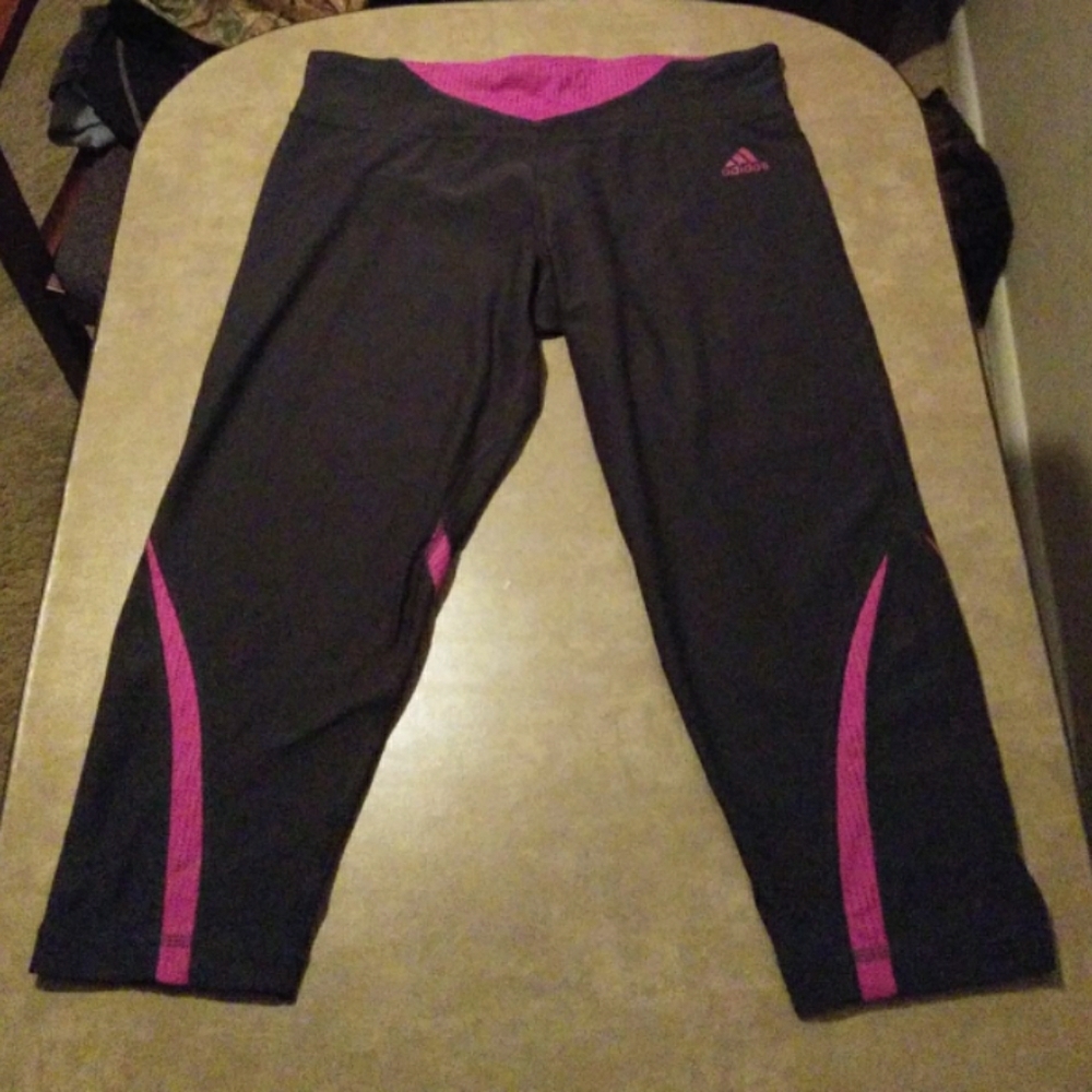 Adidas Climalite Magenta Capris